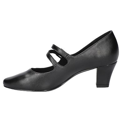 Women's Meryl by Easy Street Asymmetrical Mary Jane Pumps