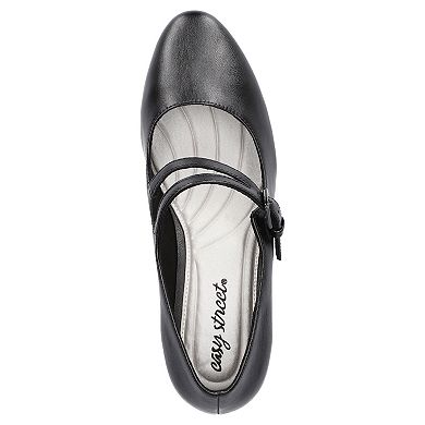 Women's Meryl by Easy Street Asymmetrical Mary Jane Pumps