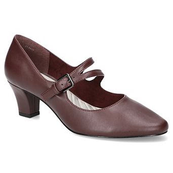 Women's Meryl by Easy Street Asymmetrical Mary Jane Pumps
