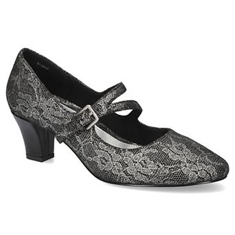 Women's Meryl by Easy Street Asymmetrical Mary Jane Pumps