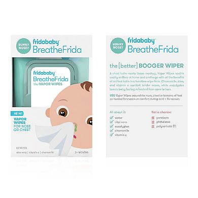 Frida Baby Breathefrida Vapor Wipes for Nose or Chest