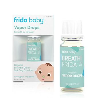 Frida Baby Breathefrida Vapor Bath Drops for Sick Day Comfort