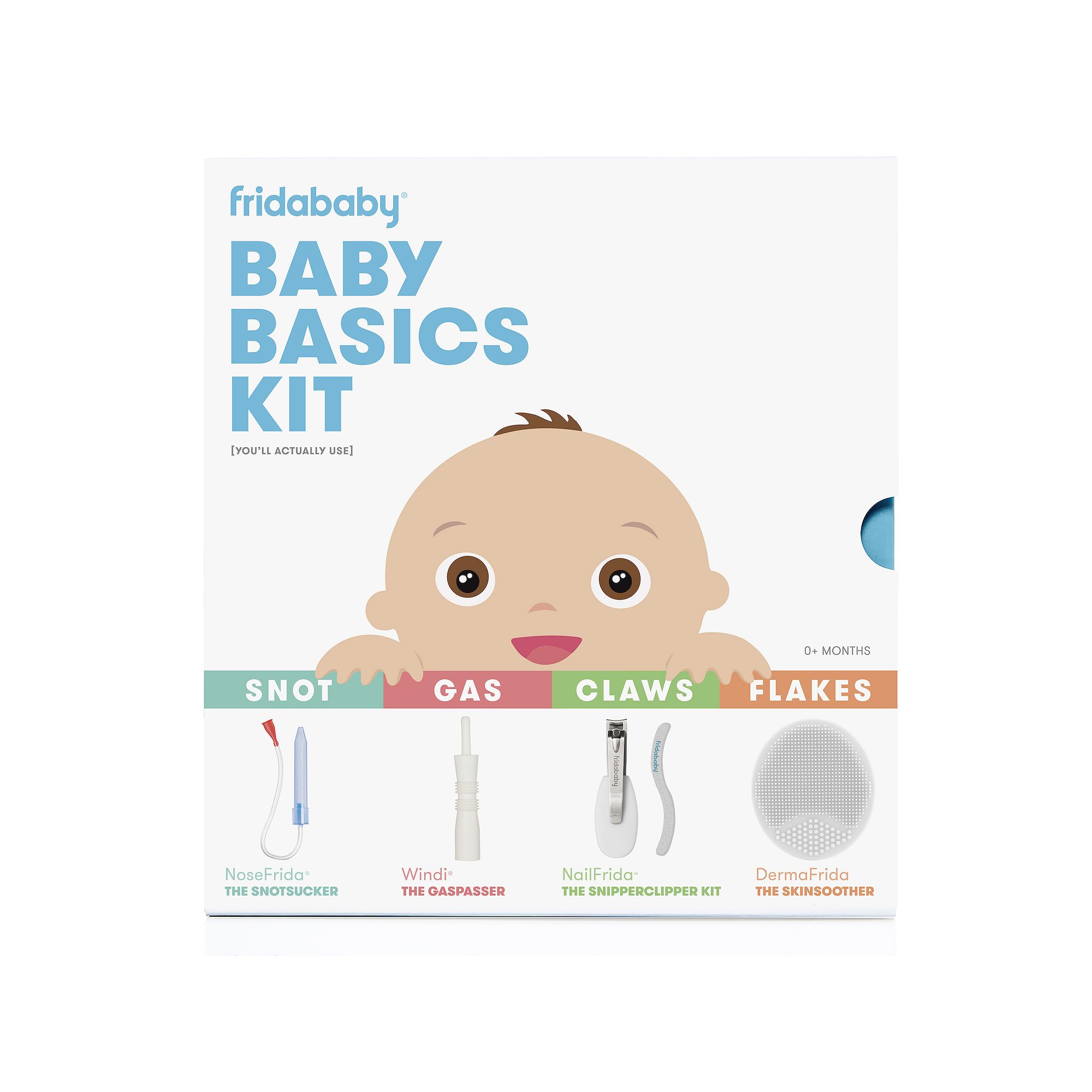 Frida Baby Baby Basics Kit, White