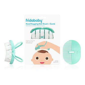 Frida Baby Baby Head-Hugging Hairbrush & Styling Comb Set