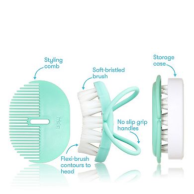 Frida Baby Baby Head-Hugging Hairbrush & Styling Comb Set