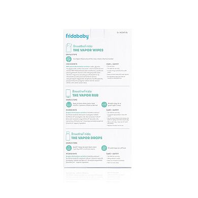 Frida Baby Breathe Easy Kit Sick Day Essentials