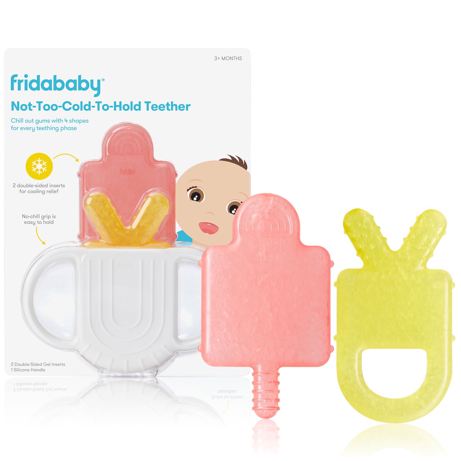 Детские игрушки Frida Baby Not-Too-Cold-To-Hold Teether