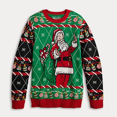 Men's Santa Claus & Decorations Holiday Sweater