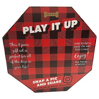 Woof 8-pc. Ball Set in Wreath Box
