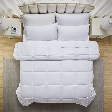 Modern Threads Embossed Squares Down Alternative Comforter