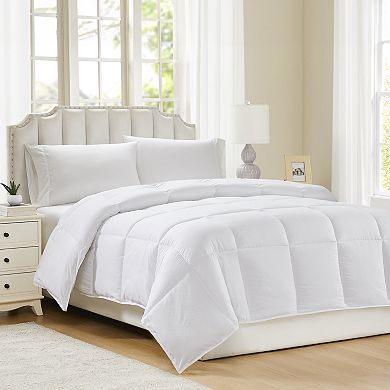 Modern Threads Embossed Squares Down Alternative Comforter
