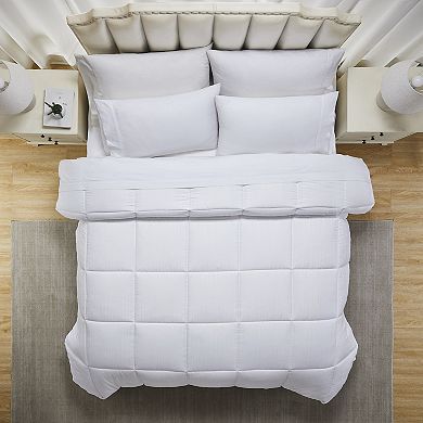 Modern Threads Embossed Stripe Down Alternative Comforter