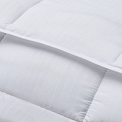 Modern Threads Embossed Stripe Down Alternative Comforter