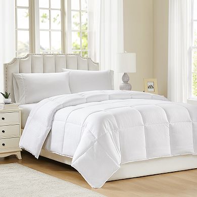 Modern Threads Embossed Stripe Down Alternative Comforter