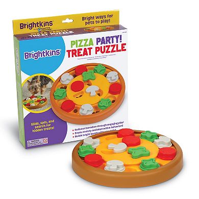 Brightkins Pizza Party! Pet Treat Puzzle