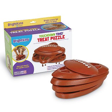 Brightkins Touchdown Time! Pet Treat Puzzle
