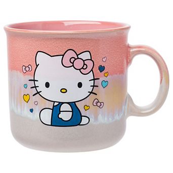Hello Kitty Reactive Glaze 20-oz. Ceramic Camper Mug