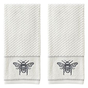 SKL Home Farmhouse Bee 2 pc Hand Towel Set