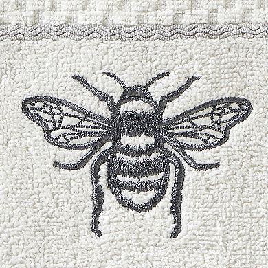 SKL Home Farmhouse Bee 2-Piece Hand Towel Set