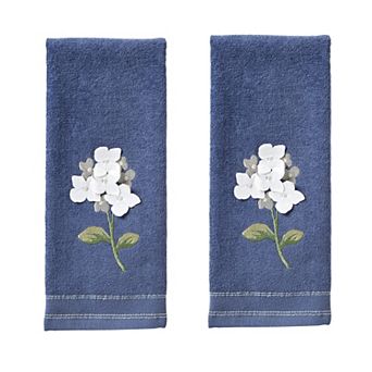 SKL Home Farm Hydrangea 2 pc Hand Towel Set