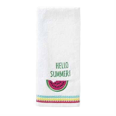 SKL Home 2-Piece Hello Summer Hand Towel Set
