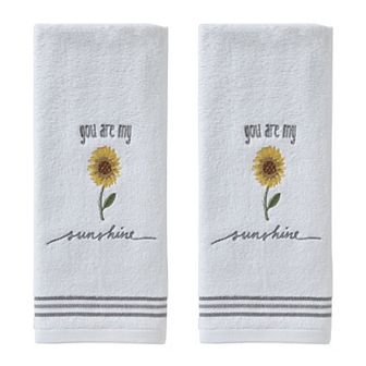 SKL Home Sunshine 2 pc Hand Towel Set