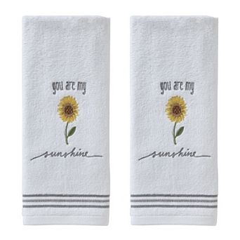 SKL Home Sunshine 2 pc Hand Towel Set
