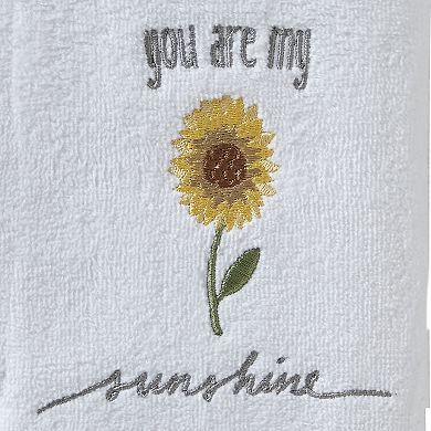 SKL Home Sunshine 2-Piece Hand Towel Set