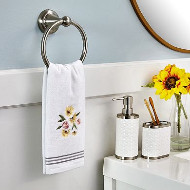 SKL Home Tossed Flowers 2-Piece Hand Towel Set