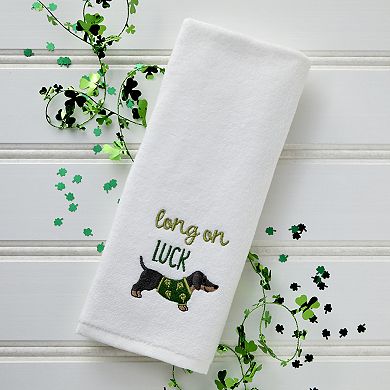 SKL Home Lon On Luck 2-Piece Hand Towel Set