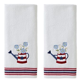SKL Home Americana Water Can 2 pc Hand Towel Set