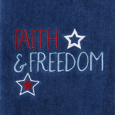 SKL Home Faith & Freedom Hand Towel 2-Pack