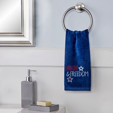 SKL Home Faith & Freedom Hand Towel 2-Pack