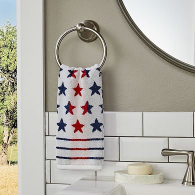 SKL Home Red, White, & Blue Stars 2-pc. Hand Towel Set