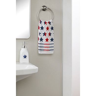 SKL Home Red, White, & Blue Stars 2-pc. Hand Towel Set