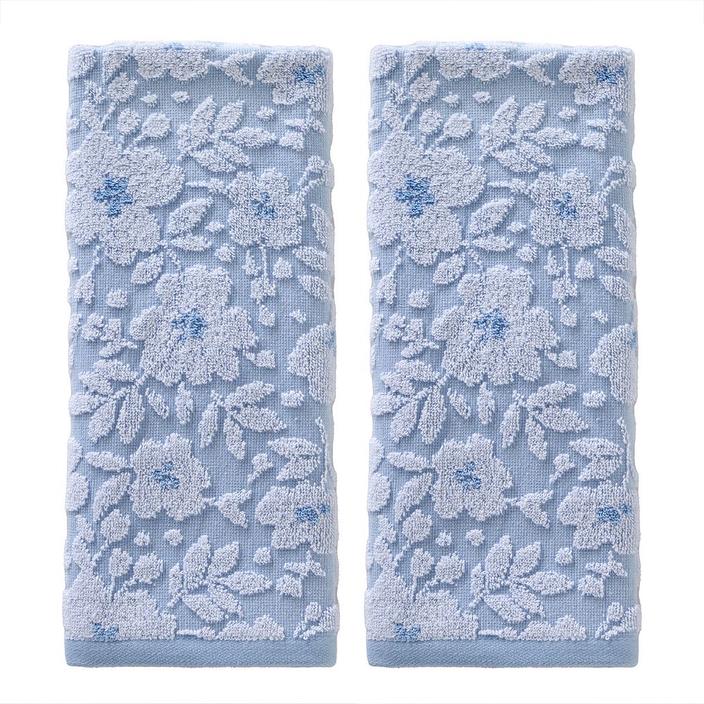 SKL Home Floral Jacquard 2-pc. Hand Towel Set