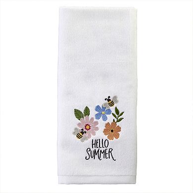 SKL Home Hello Summer 2-Piece Hand Towel Set