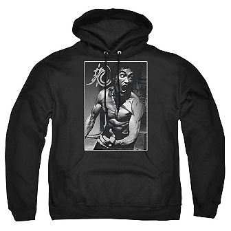Bruce Lee Focused Rage Adult Pull Over Hoodie