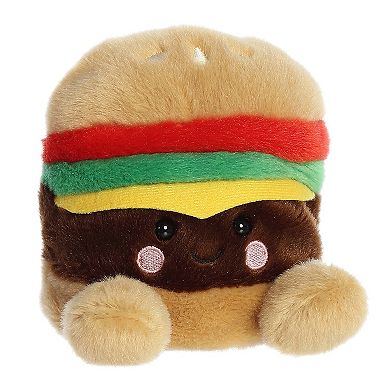 Aurora Mini Brown Palm Pals 5" Charles Cheeseburger Adorable Stuffed Animal
