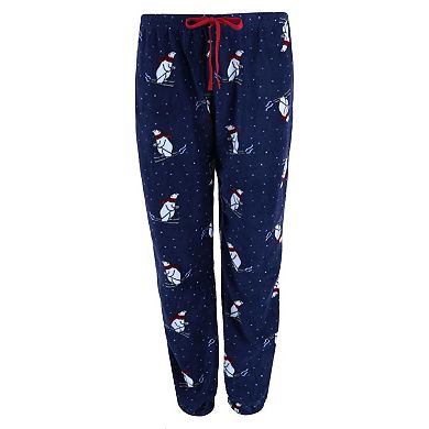 Women's Polar Bear Henley And Jogger Sleep Set