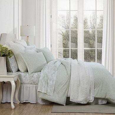 Laura Ashley Lifestyles Heirloom Ditzy Floral Comforter Set
