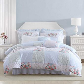 Laura Ashley Lifestyles Hope Patchwork Floral Duvet Set
