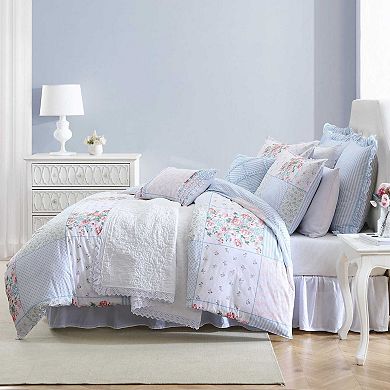 Laura Ashley Lifestyles Hope Patchwork Floral Duvet Set