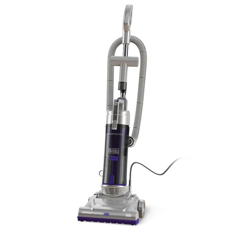 Black + Decker UprightSeries Lite PET Upright Vacuum with Pet Hair Attachment