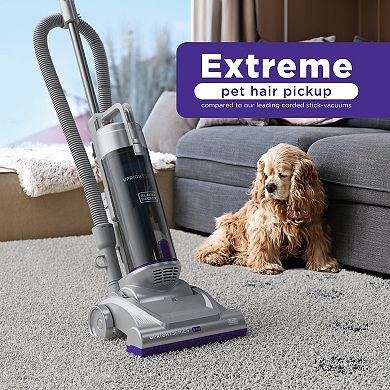 BLACK+DECKER UprightSeries Lite PET Upright Vacuum with Pet Hair Accessory (BDUR10-PET)