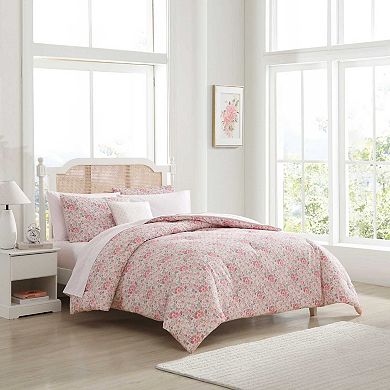 Laura Ashley Lifestyles Quartet Floral Comforter Set