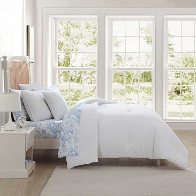 Laura Ashley Margaret Textured Comforter Set