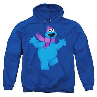 Sesame Street Furry Friends Forever! Cookie Monster Adult Pull Over Hoodie