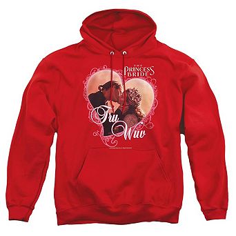 Princess Bride Tru Wuv Adult Pull Over Hoodie