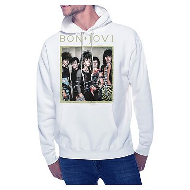 Bon Jovi Framed Adult Pull Over Hoodie